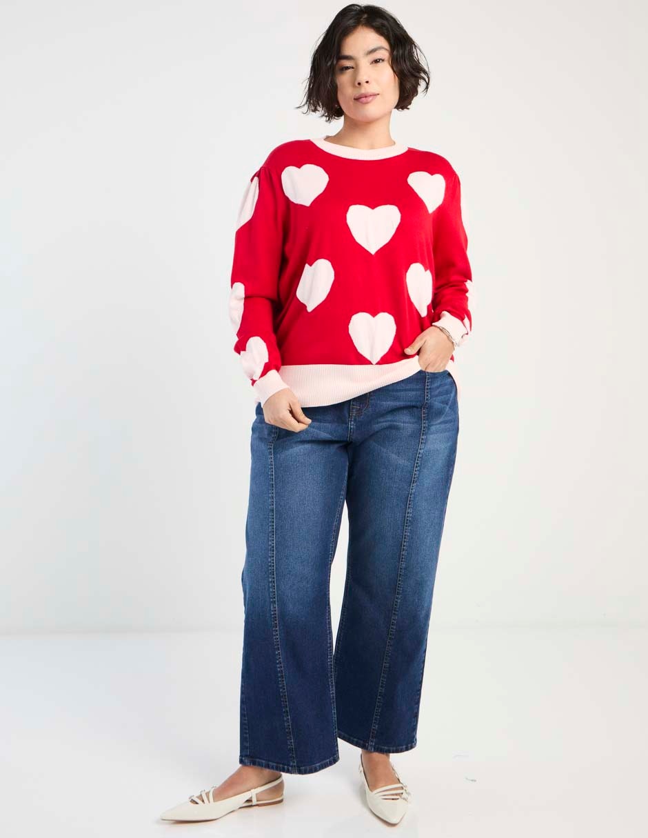 Jeans amplio para mujer 3