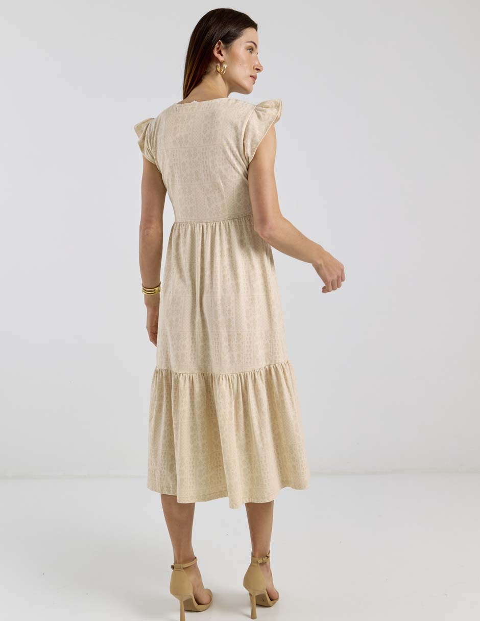 Vestido midi casual para mujer 2
