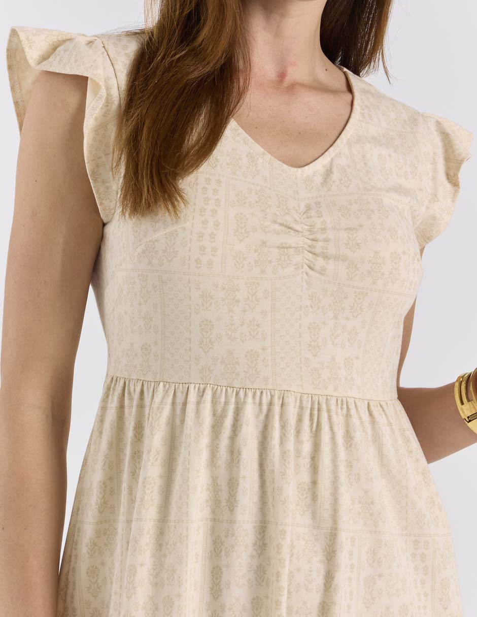 Vestido midi casual para mujer 4