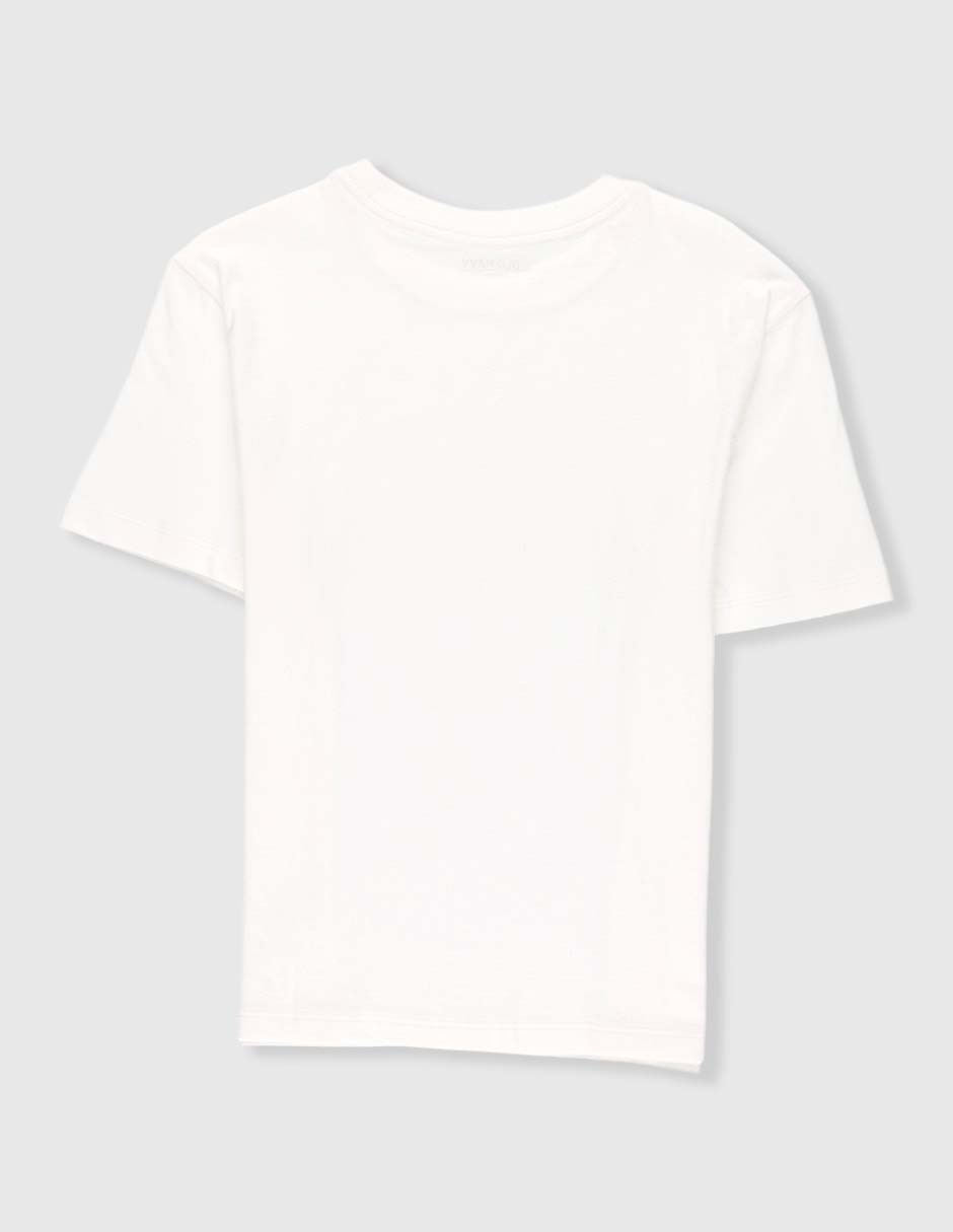 Playera manga corta para niño