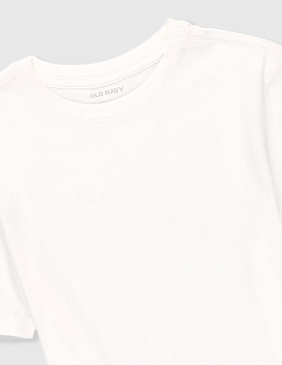 Playera manga corta para niño