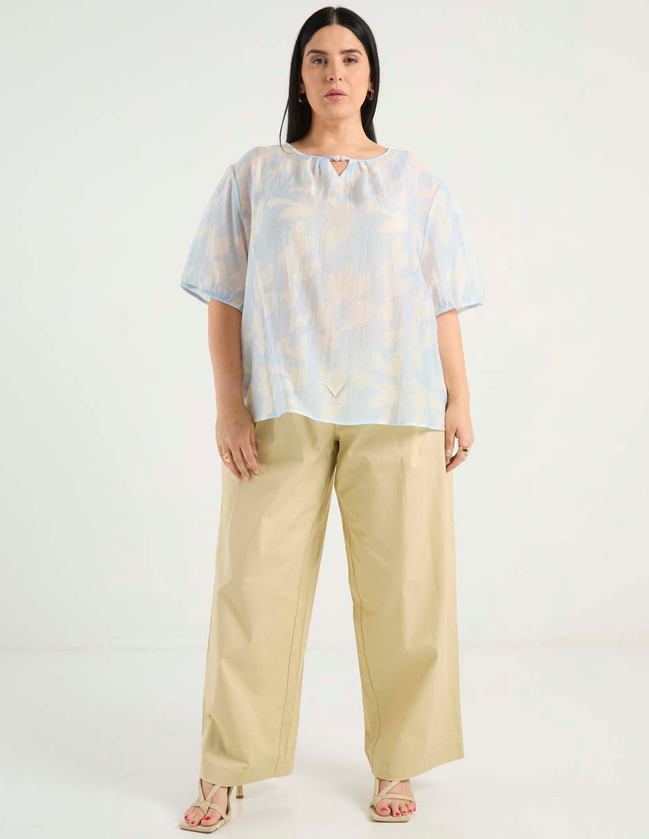 Pantalón amplio para mujer 5