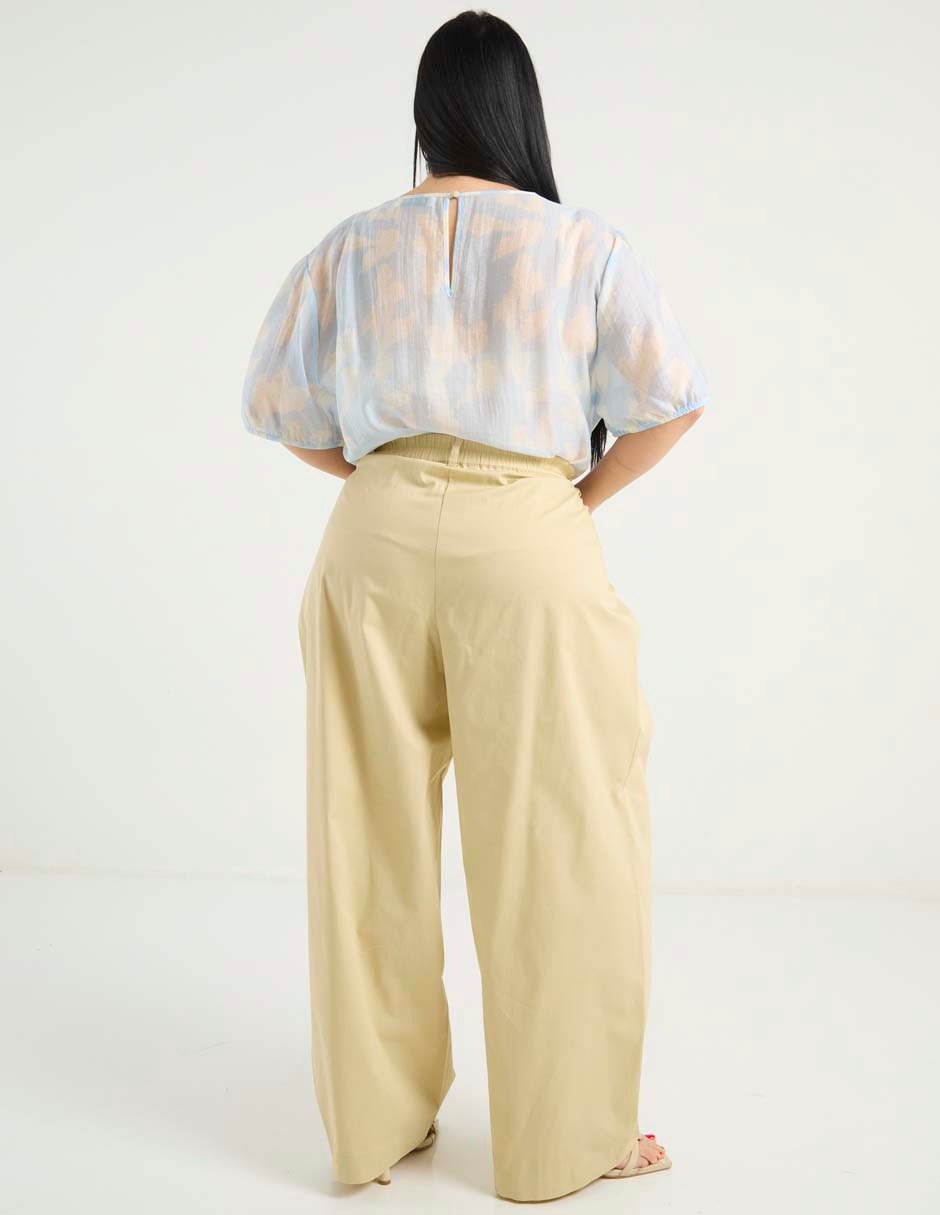 Pantalón amplio para mujer 6