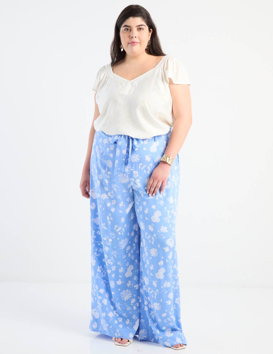 Blusa manga corta para mujer 7