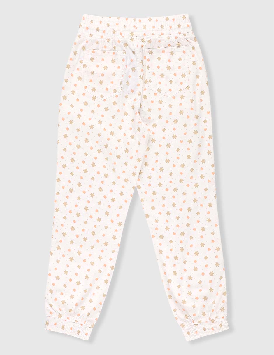 Pantalón jogger para niña