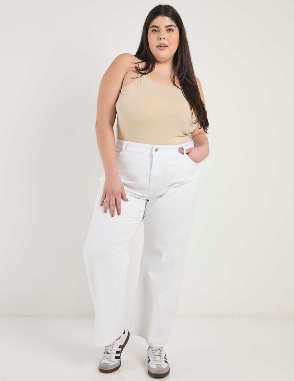 Jeans straight para mujer 5
