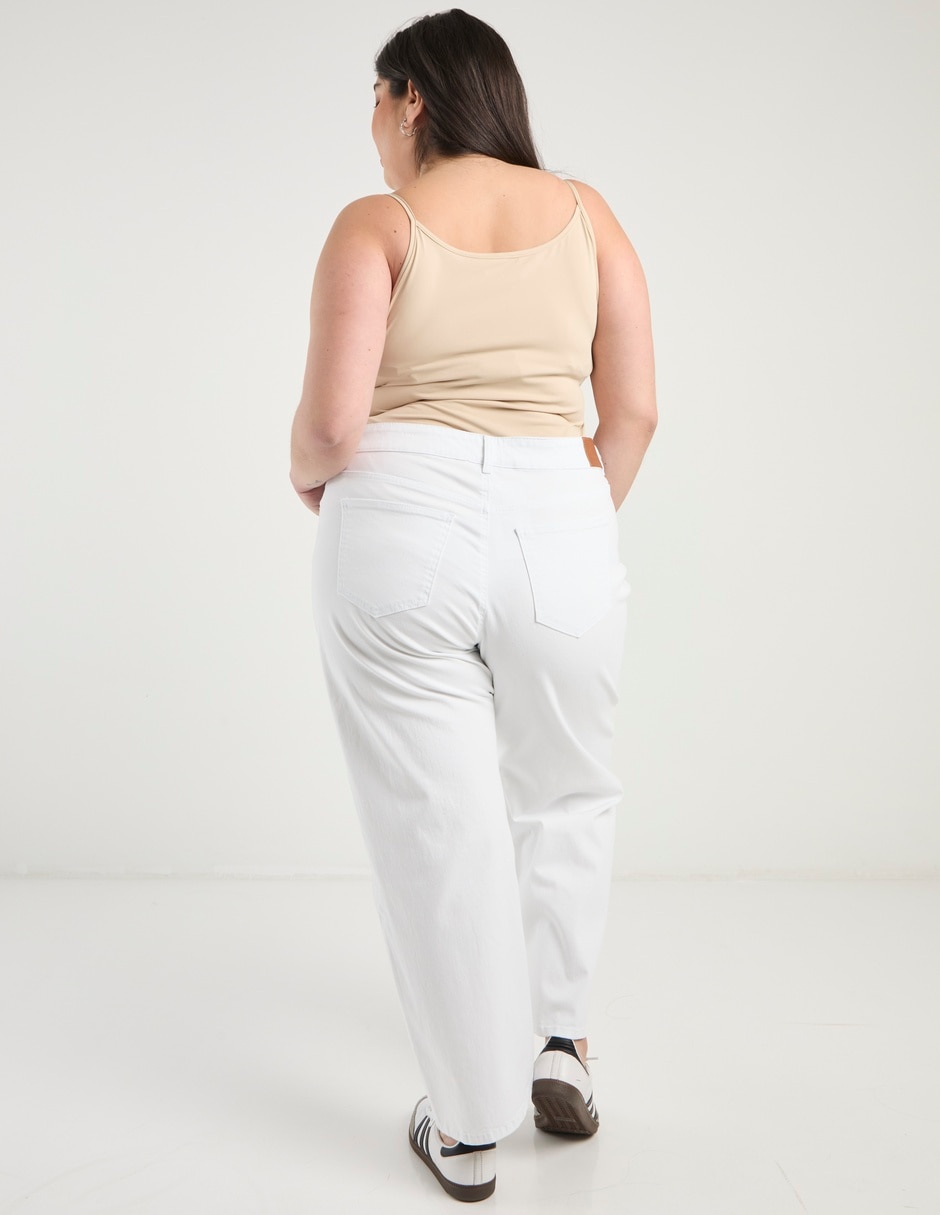 Jeans straight para mujer 2
