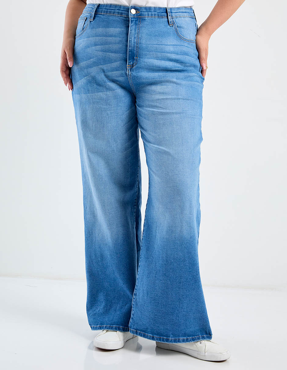 Jeans acampanado para mujer