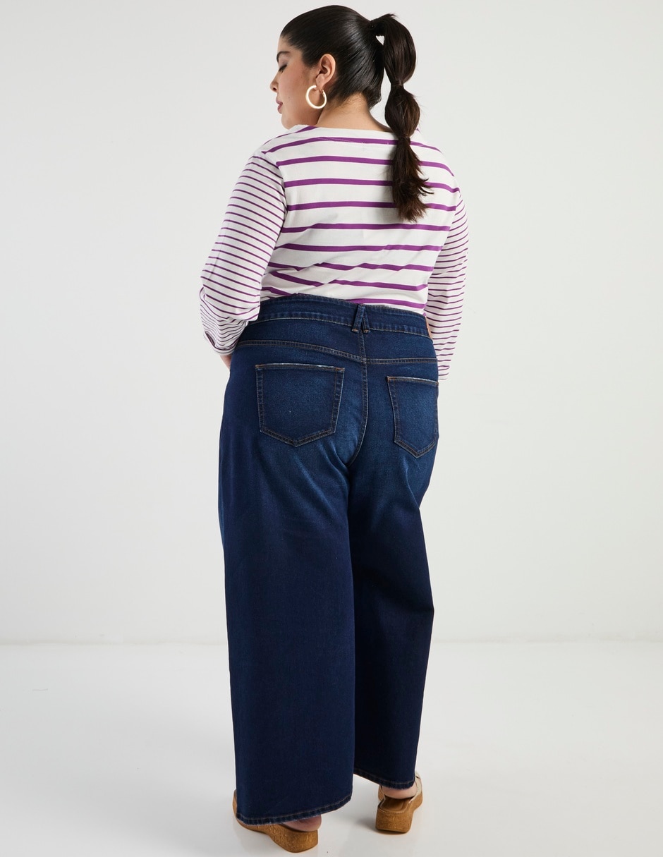 Jeans amplio para mujer 6