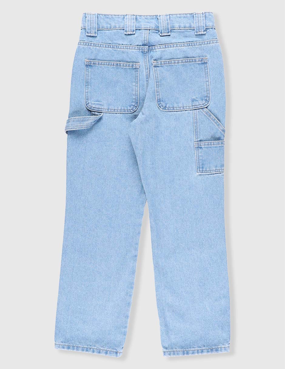 Jeans straight Weekend lavado claro para niña