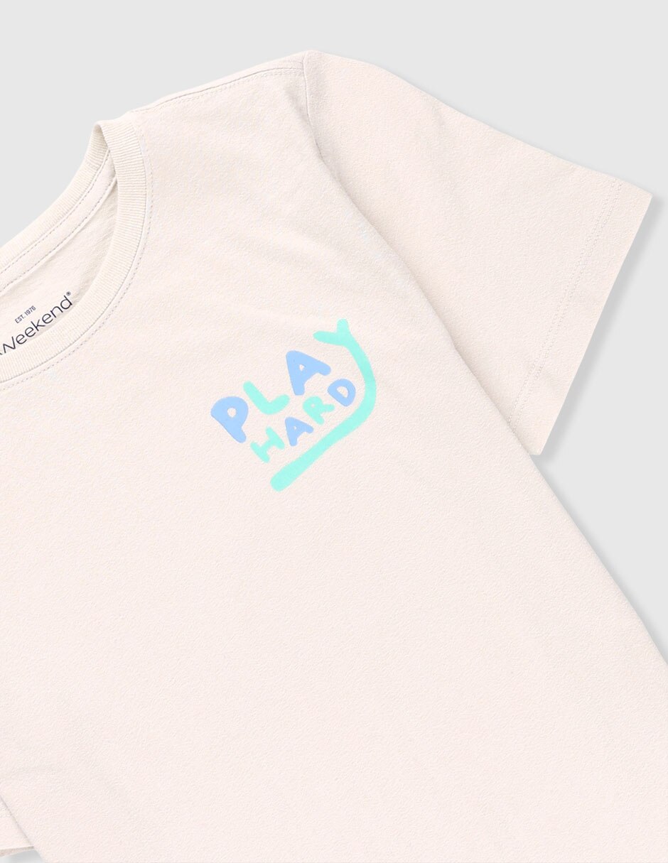 Playera manga corta para bebé niño 3