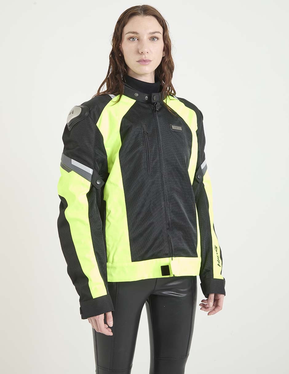 Chamarra para motosport repelente al agua unisex 10