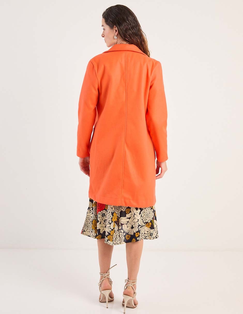 Abrigo Metropolis abierto para mujer