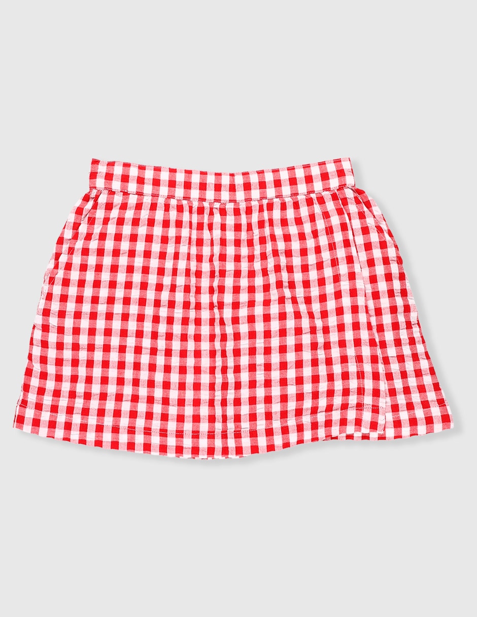 Falda short para niña Falda short para niña