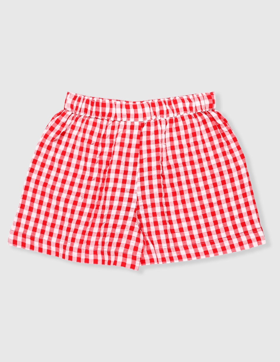 Falda short para niña