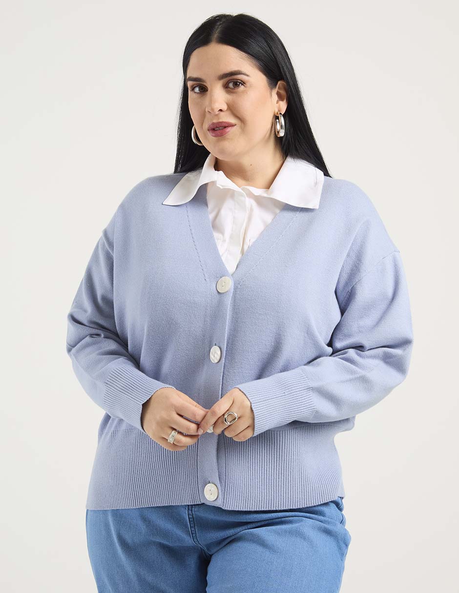 Suéter cuello V para mujer Suéter cuello V para mujer