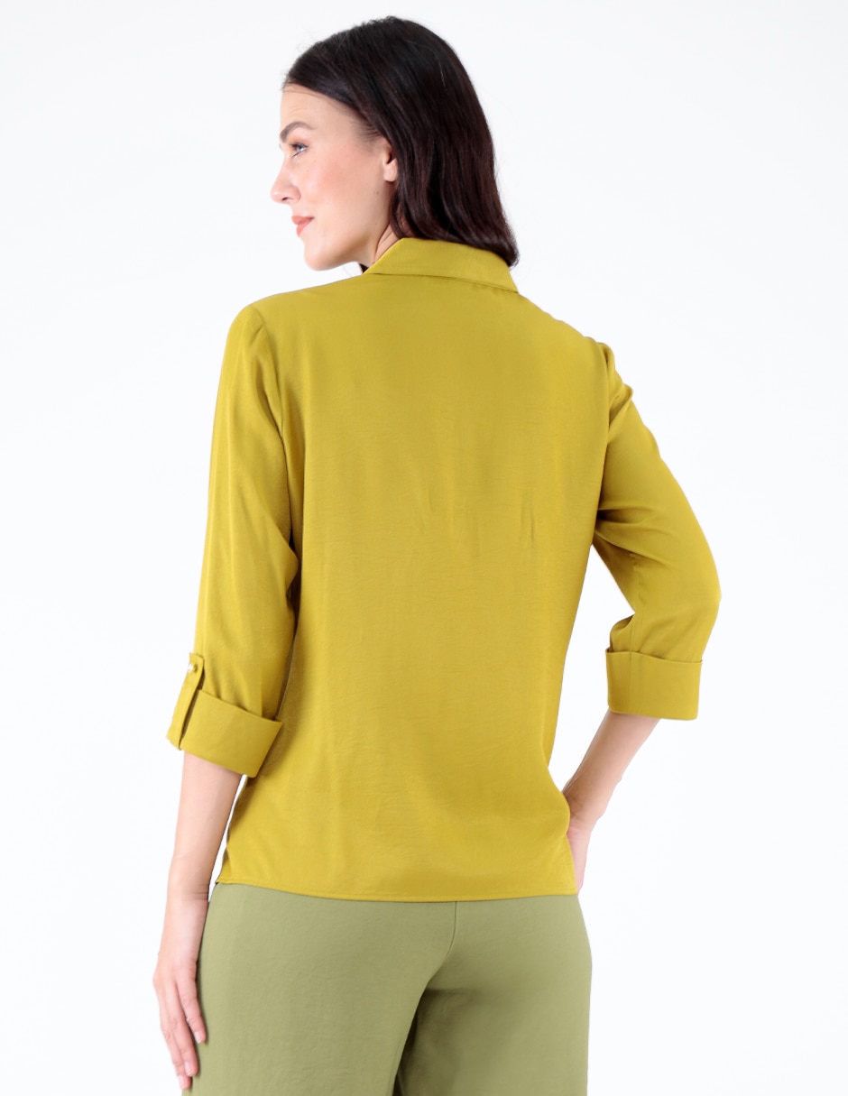 Blusa manga 3/4 para mujer 5