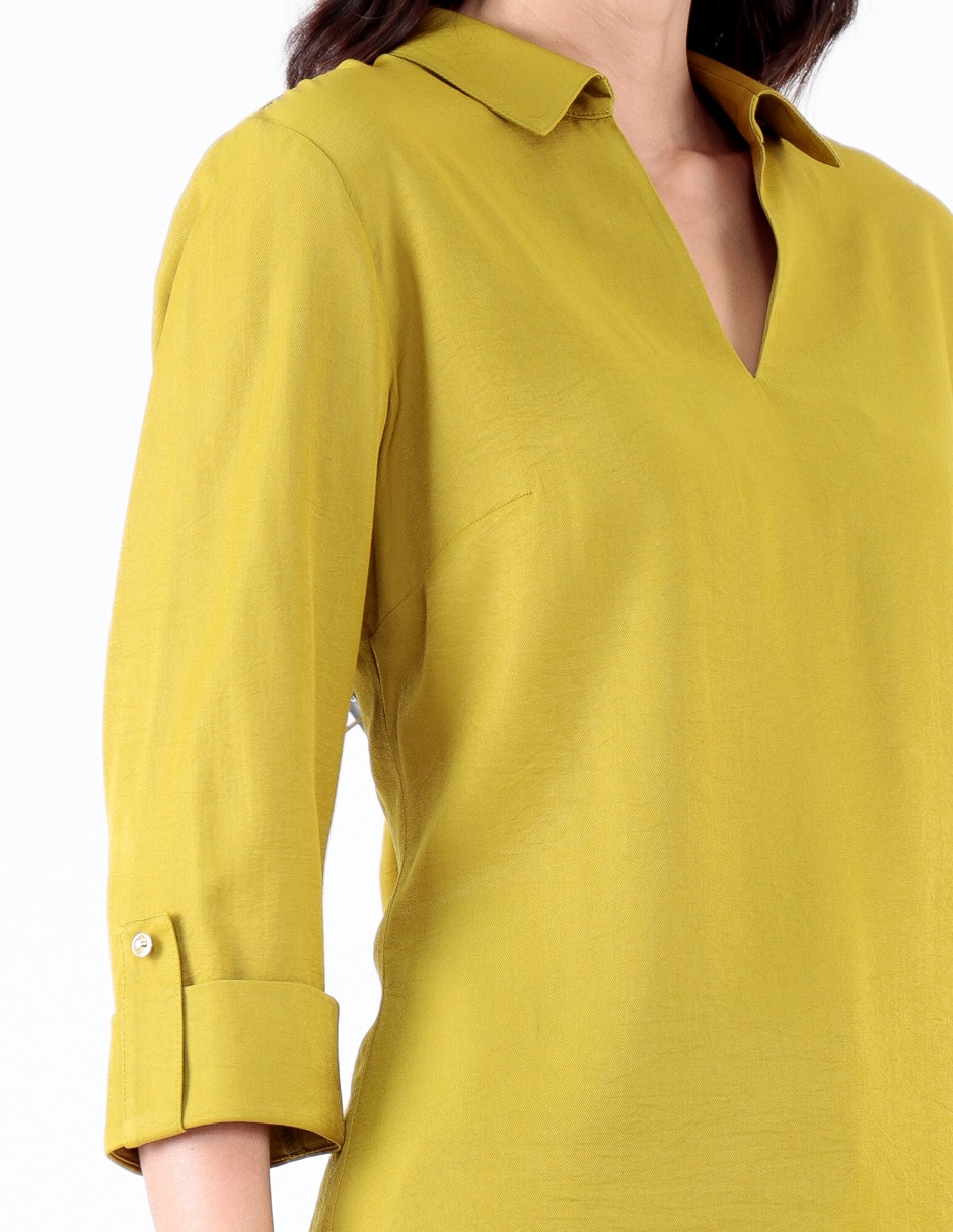 Blusa manga 3/4 para mujer 7