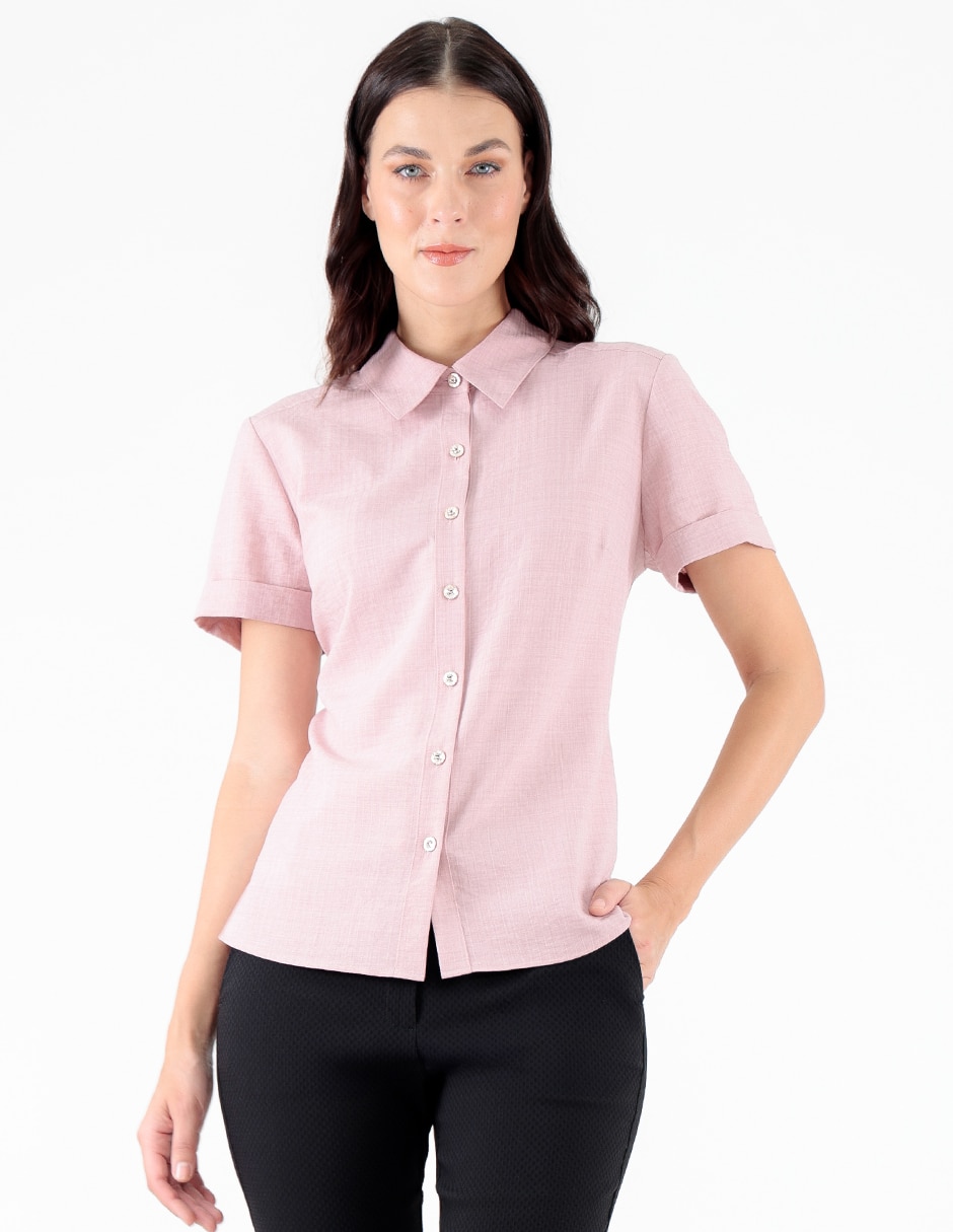 Blusa manga corta para mujer 1