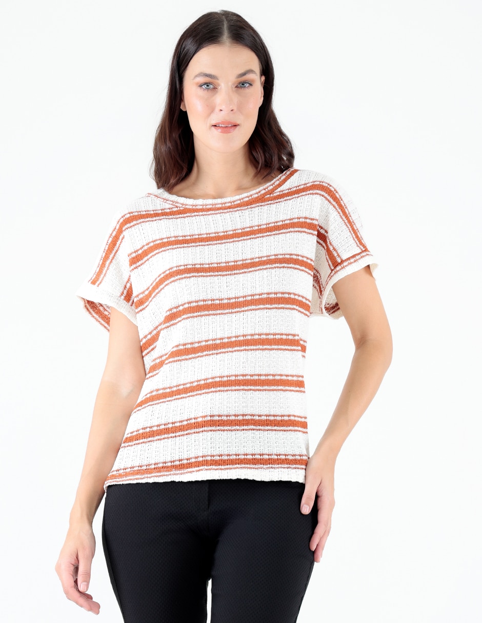 Blusa manga corta para mujer 1