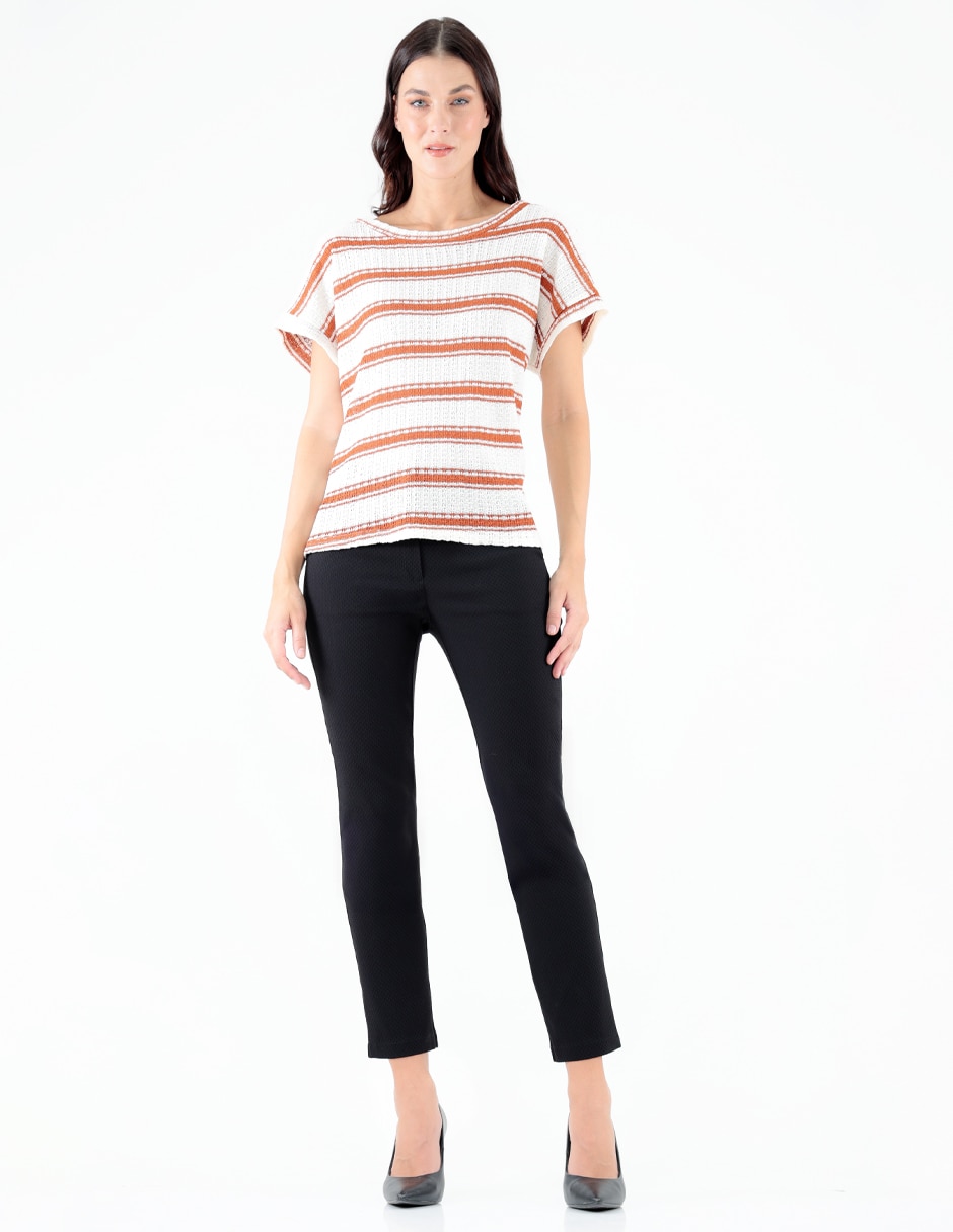 Blusa manga corta para mujer 6