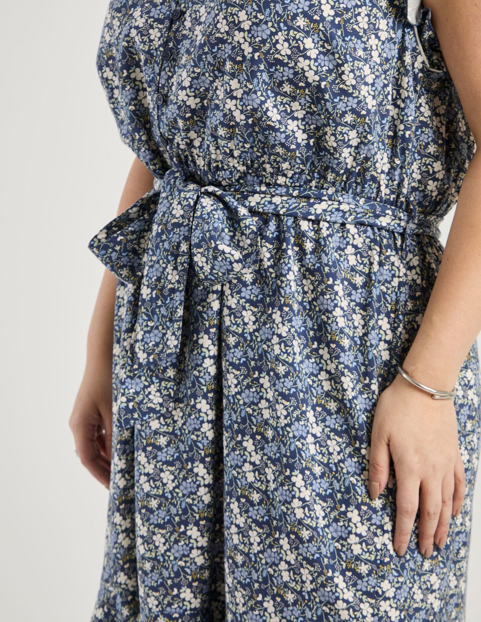 Vestido a la rodilla casual para mujer 5