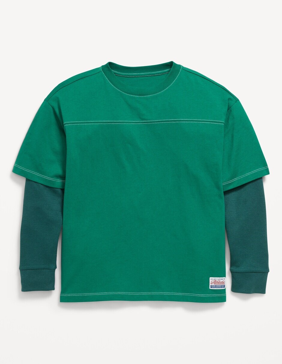 Playera manga larga para niño