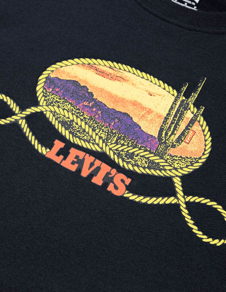 Playera manga corta para niño