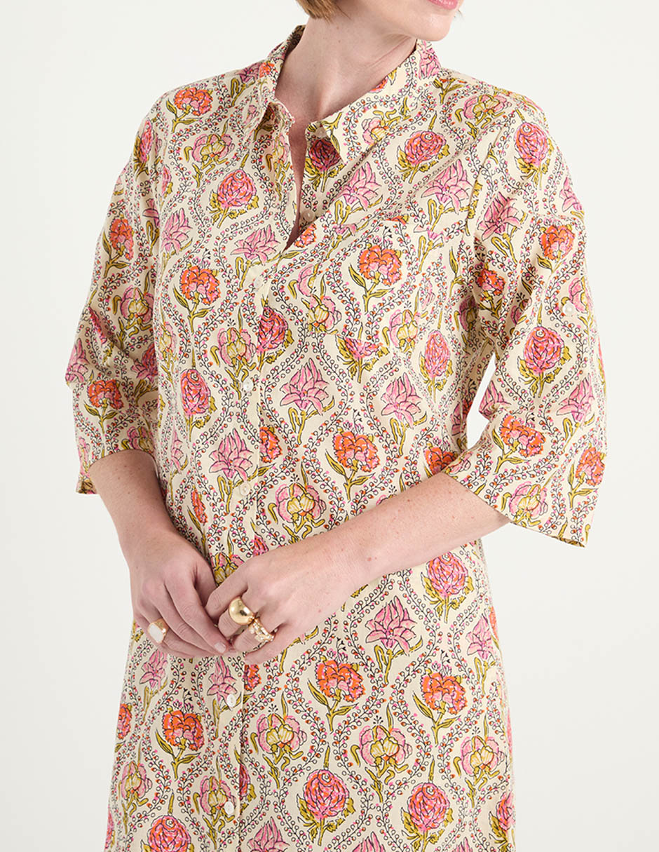Vestido midi casual para mujer