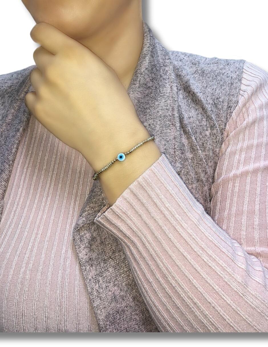 Pulsera acabado baño de oro 14 K 2