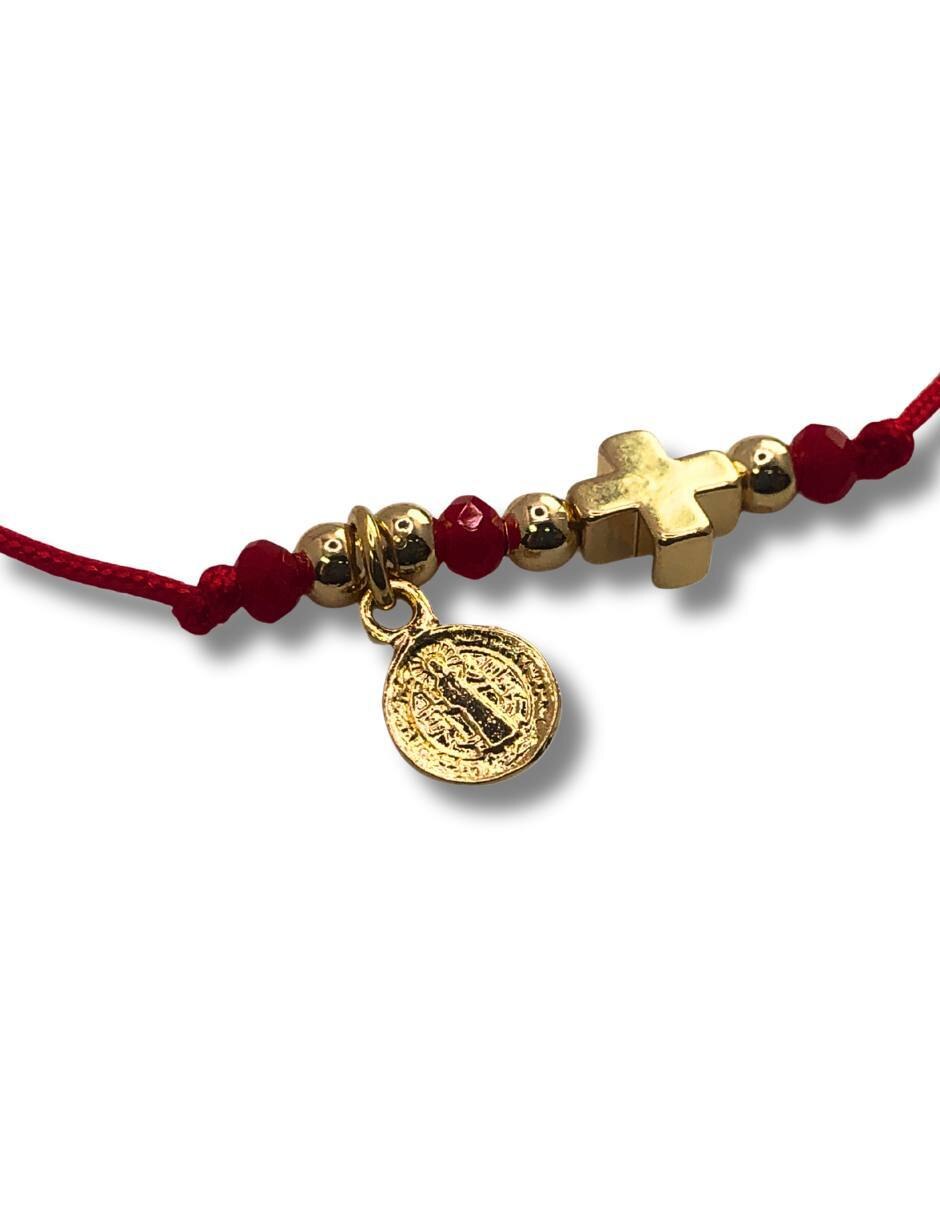 Pulsera acabado baño de oro 14 K