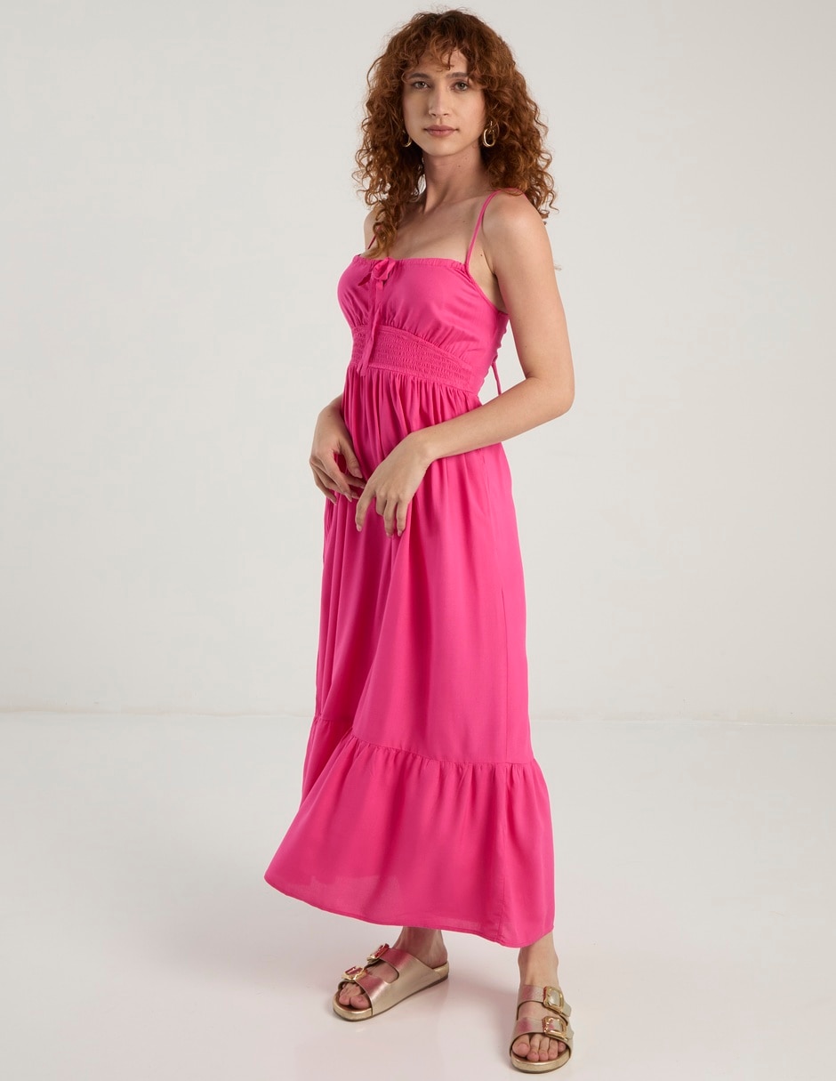 Vestido largo playa para mujer 5