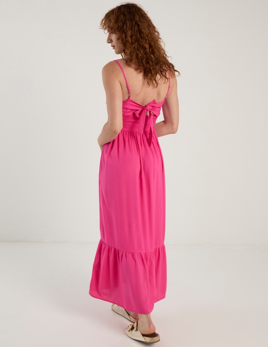 Vestido largo playa para mujer 6