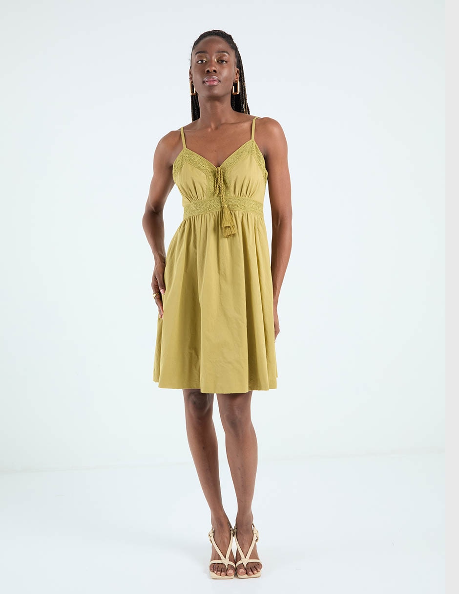 Vestido a la rodilla casual para mujer Vestido a la rodilla casual para mujer