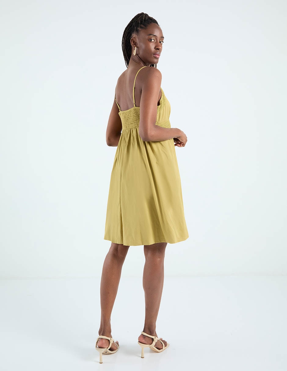 Vestido a la rodilla casual para mujer 4