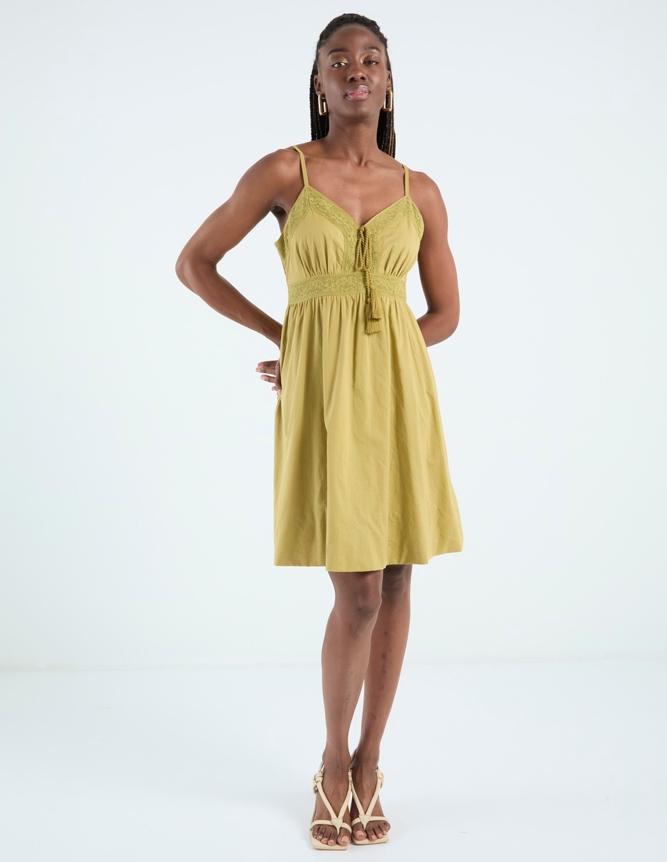 Vestido a la rodilla casual para mujer 3