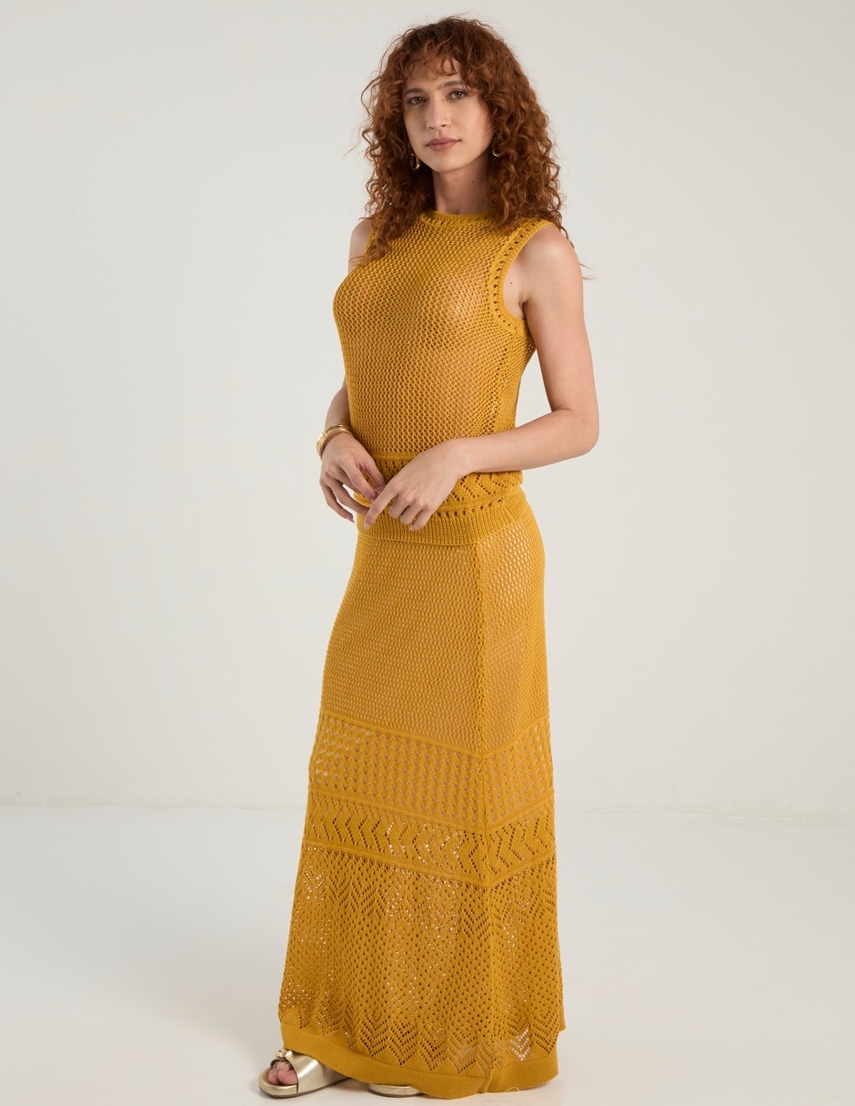 Blusa sin manga para mujer 2