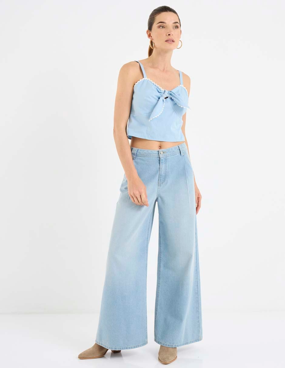 Top escote corazón tirante ajustable 3