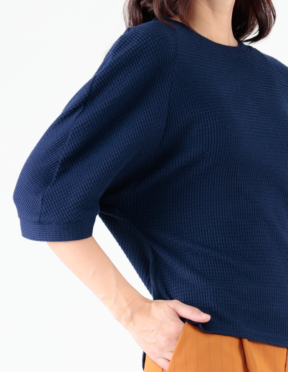 Blusa manga al codo para mujer 7