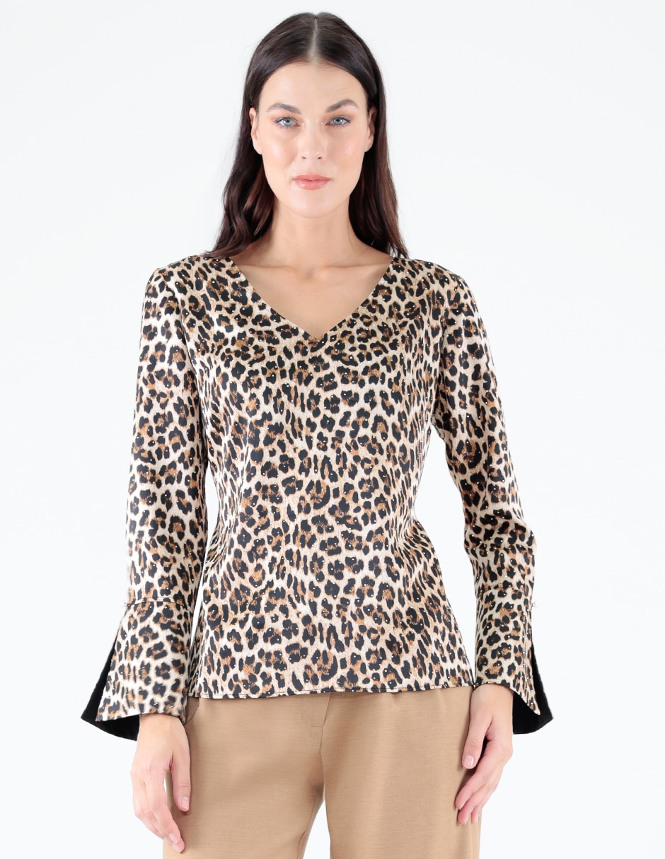 Blusa manga larga para mujer 1
