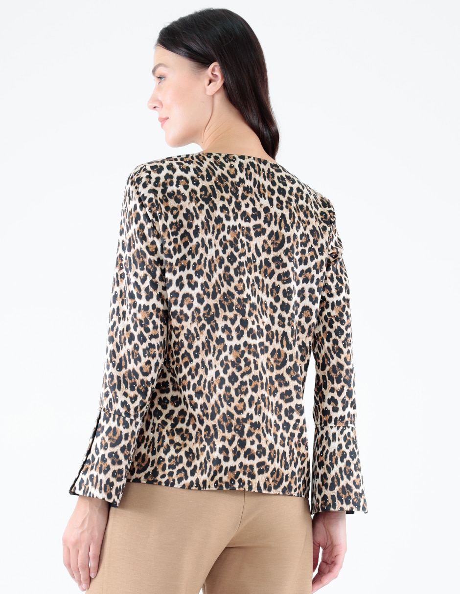Blusa manga larga para mujer 5