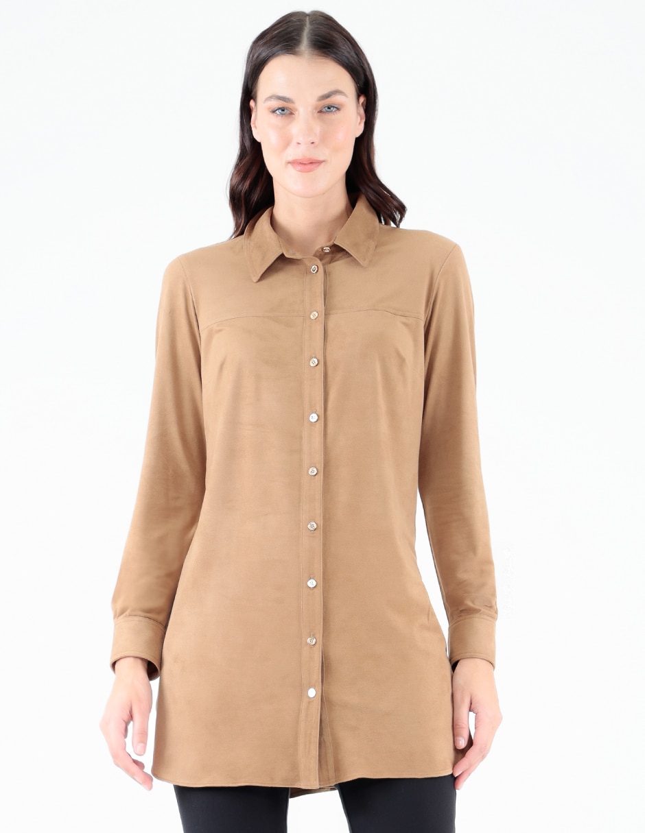 Blusa manga larga para mujer 1