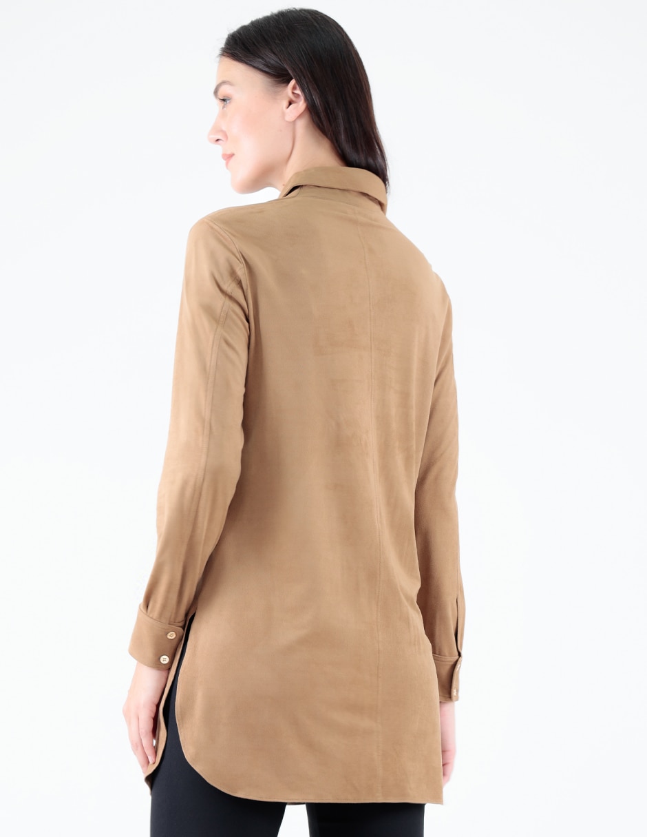 Blusa manga larga para mujer 5