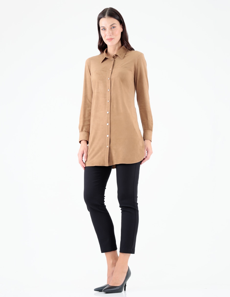 Blusa manga larga para mujer 6