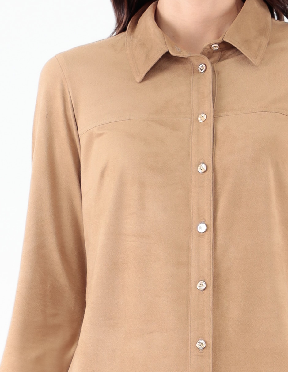 Blusa manga larga para mujer 7