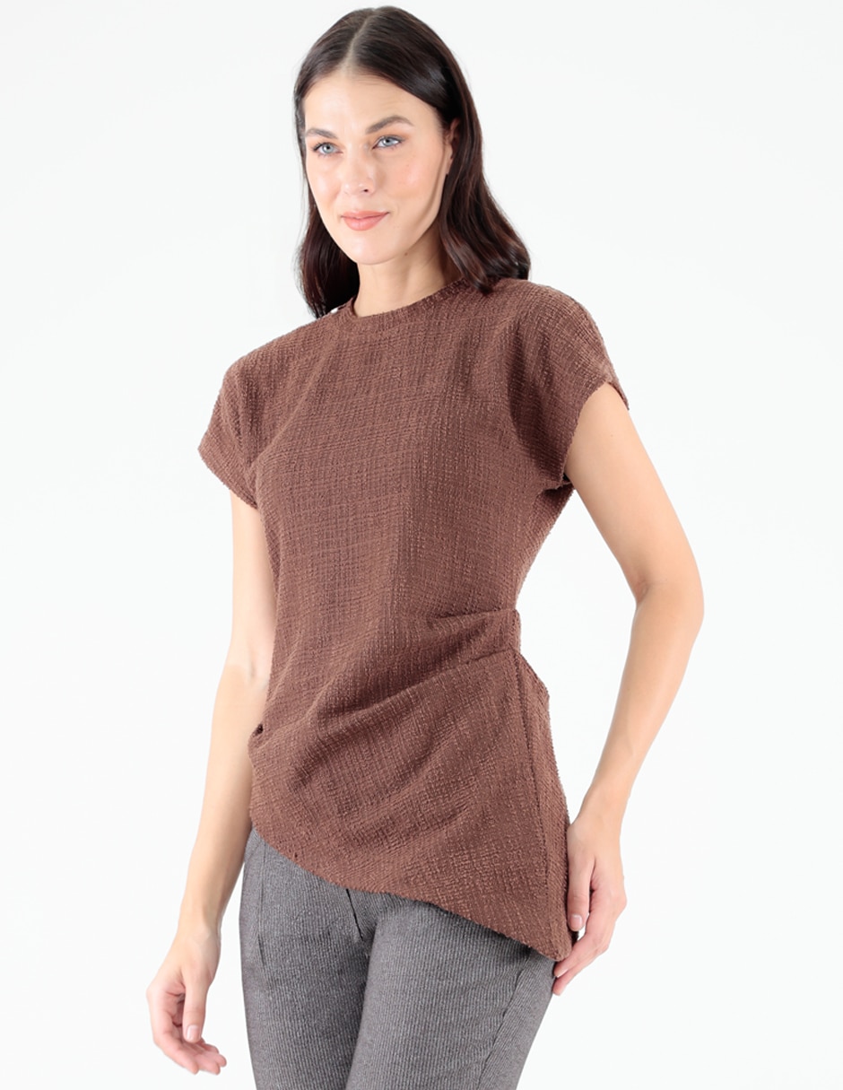 Blusa manga corta para mujer 1