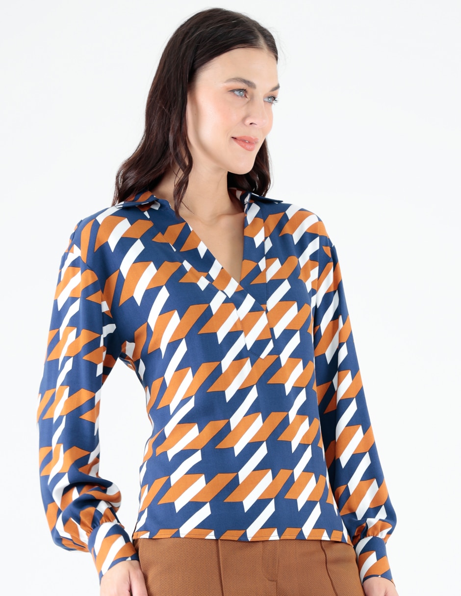 Blusa manga larga para mujer 1
