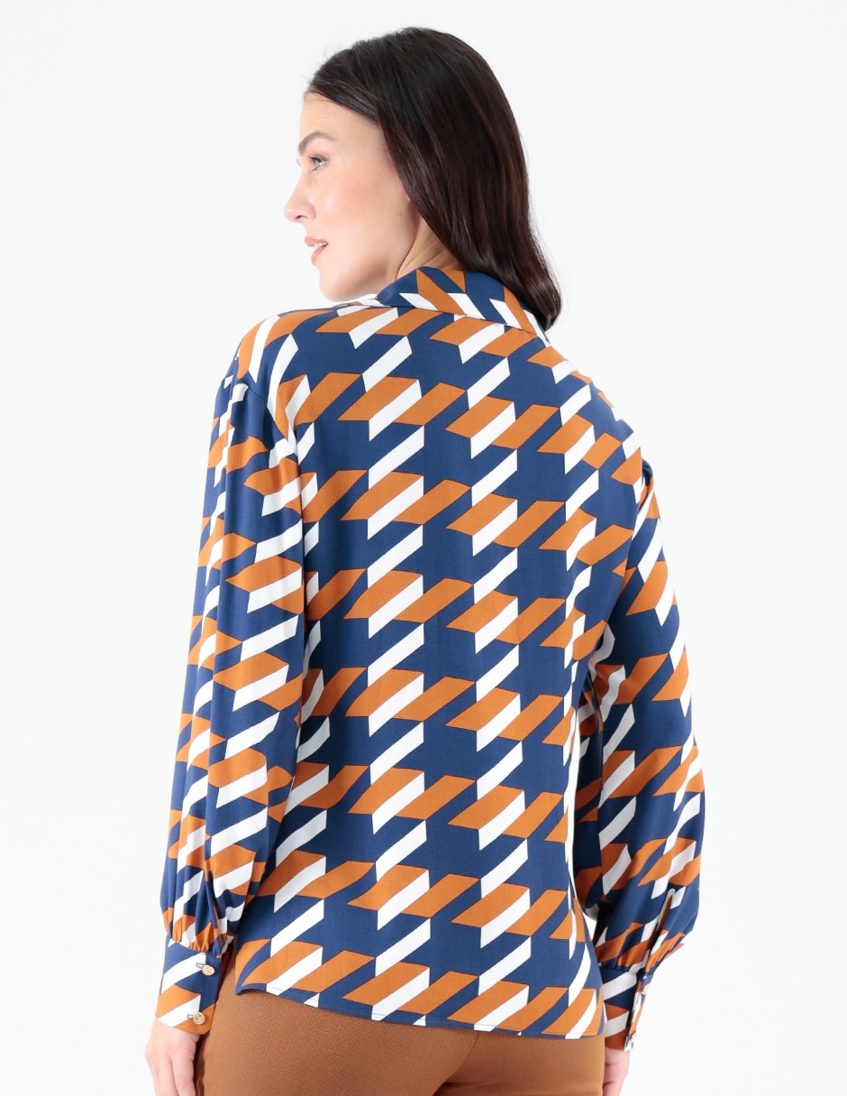 Blusa manga larga para mujer 5