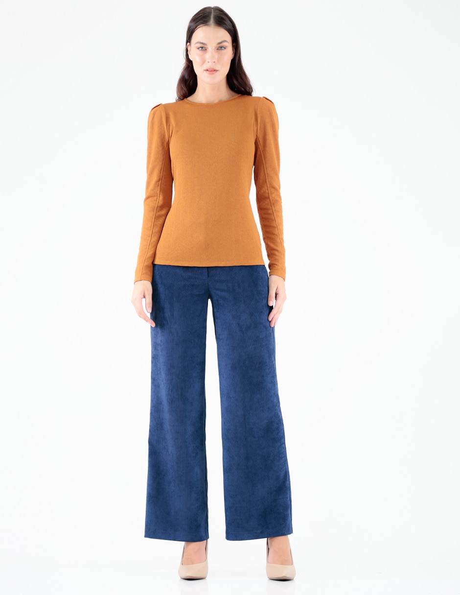 Blusa manga larga para mujer 6