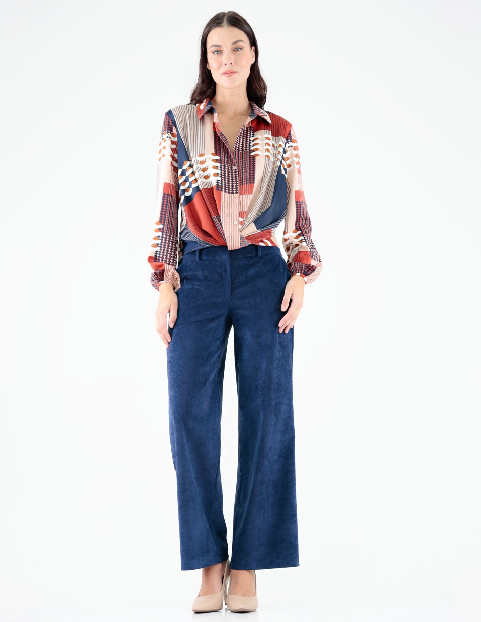 Blusa manga larga para mujer 6